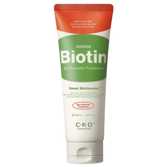 Augsti barojoša matu maska pret matu izkrišanu CKD Amino Biotin All-Powerful Treatment